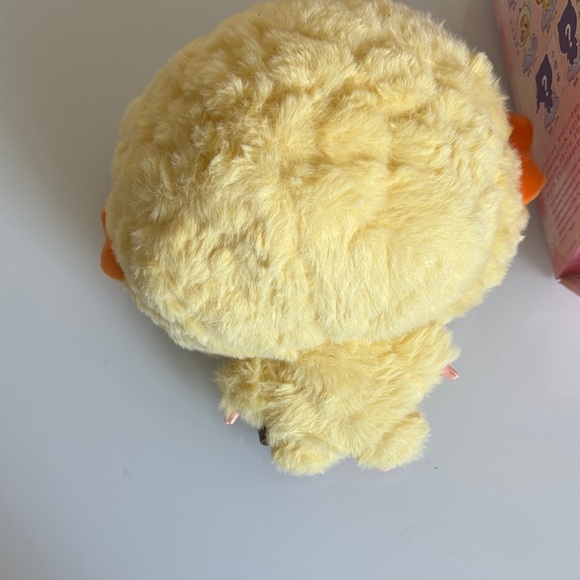 Baby Three | 100% Authentic Big-head Baby Zipper Bag Cute Plush Yellow Dragon - Picture 8 of 12